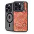 Orange Zen iPhone 16 Pro Kickstand Case